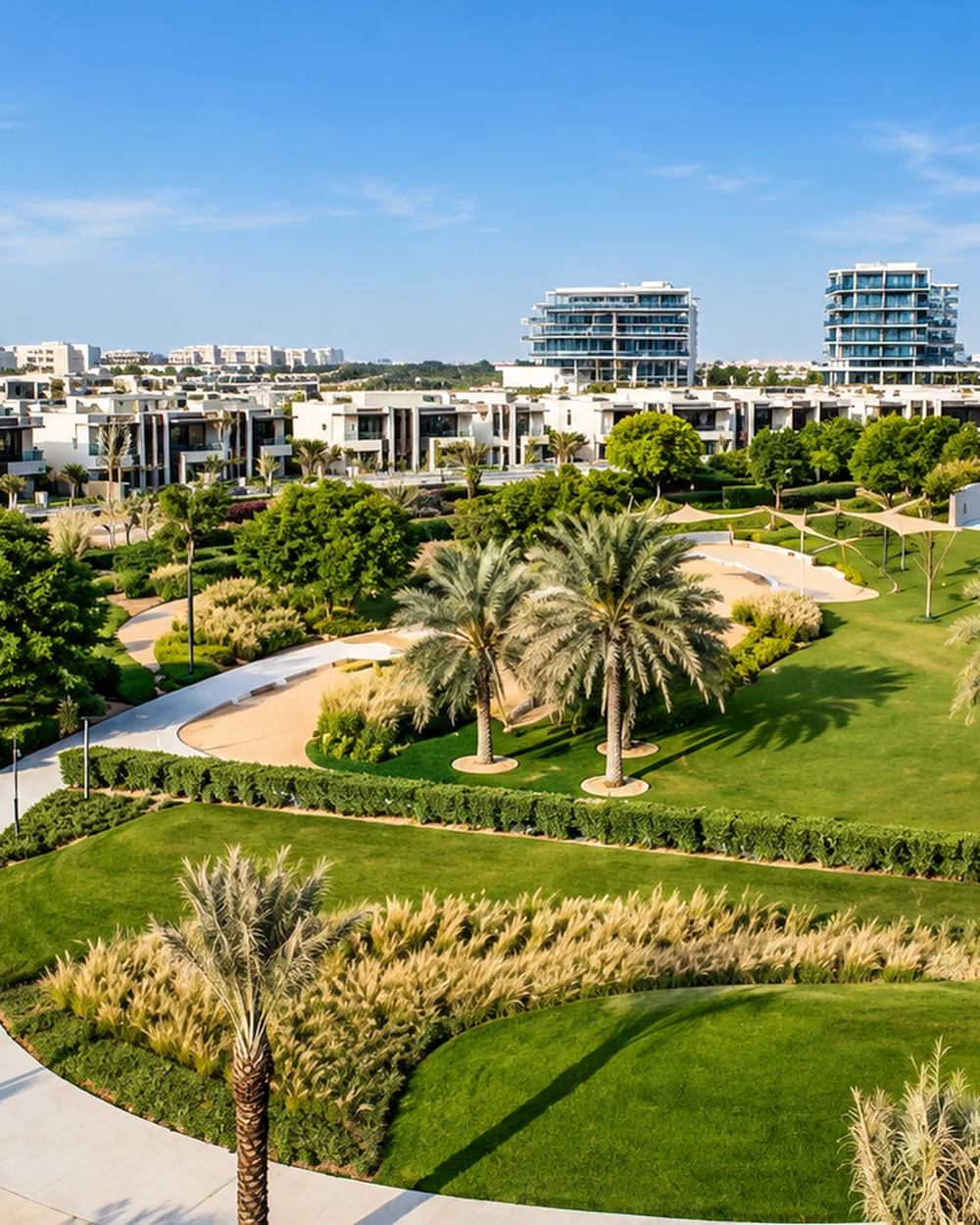 Damac Hills park és villasor